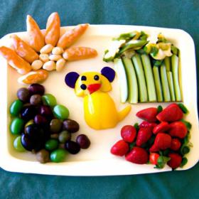 Hop Into Healthy Snacking with a Bunny-Shaped Easter Veggie Tray