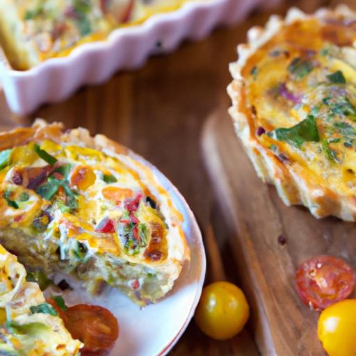 Brighten Brunch: Make-Ahead Spring Vegetable Quiche Delight