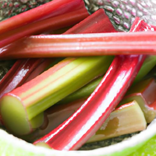 Tantalizing Treats: Creative Dishes to Make with Fresh Rhubarb