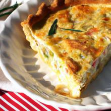 Festive Flavors: A Delightful Christmas Quiche Recipe