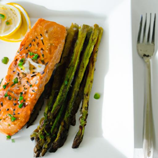 Savor the Perfect Baked Salmon with Roasted Asparagus