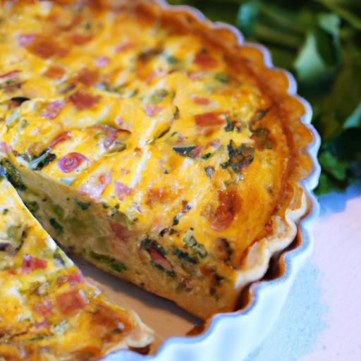 Festive Flavors: A Delightful Christmas Quiche Recipe