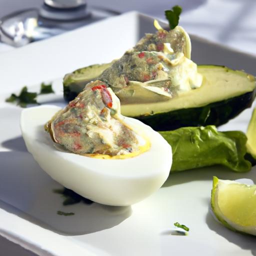 Creamy Avocado Deviled Eggs: A Nutritious Twist on a Classic