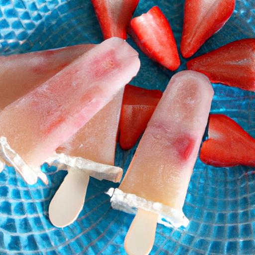 Chill Out with Refreshing Strawberry Yogurt Popsicles