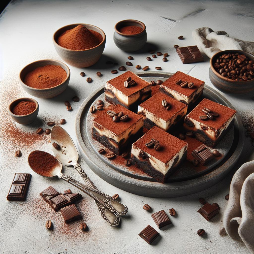 Decadent Tiramisu Brownies: Coffee-Mascarpone Bliss