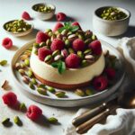 Decadent Pistachio & Raspberry Cheesecake Domes Recipe