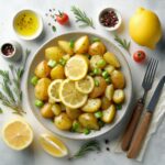 Zesty Greek Lemon Potatoes: Bright Taste of the Mediterranean