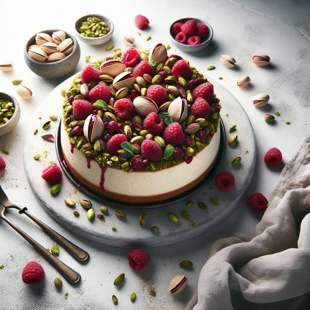 Decadent Pistachio & Raspberry Cheesecake Domes Revealed