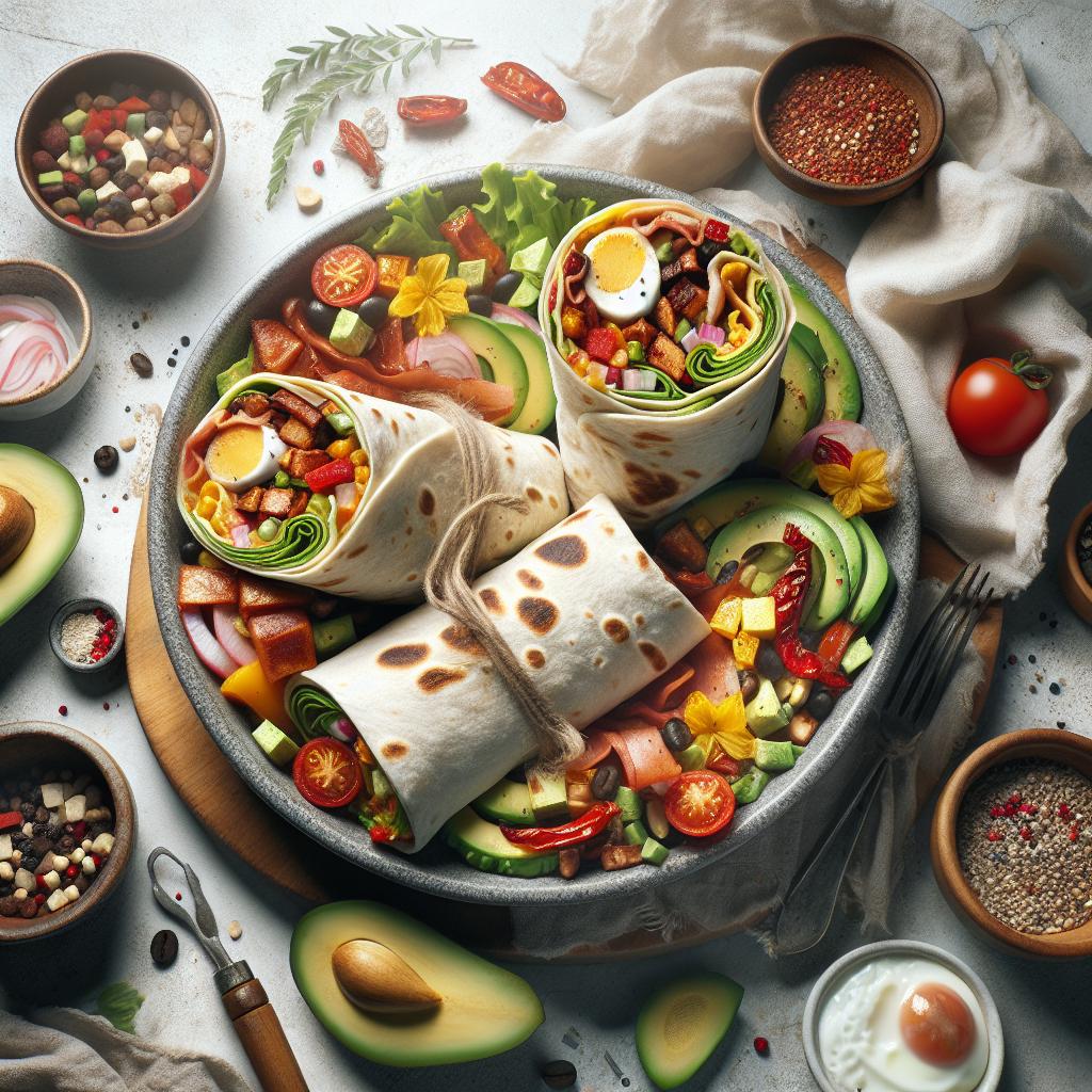 Power-Packed Macro-Friendly Sheet Pan Breakfast Burritos Unveiled