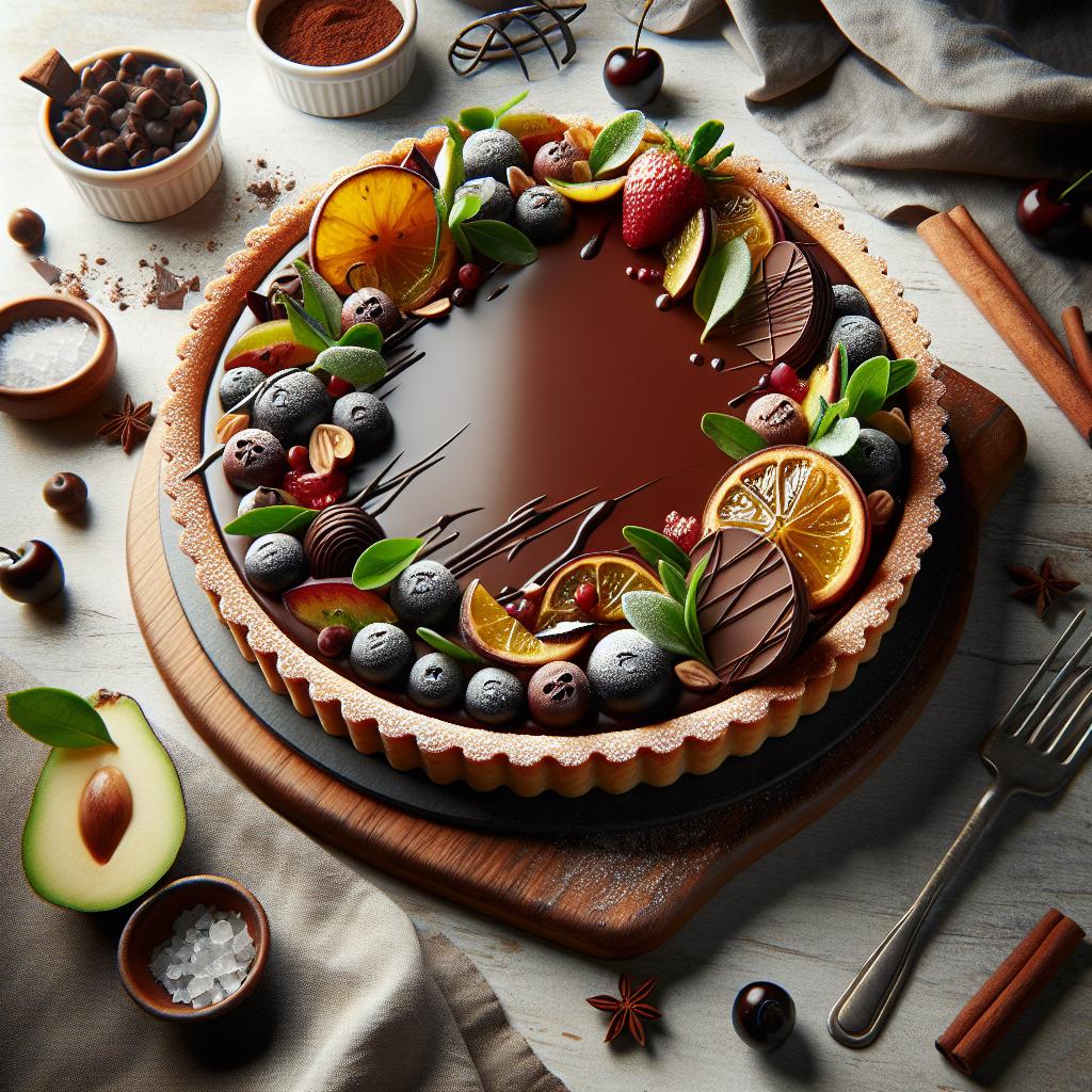 Decadent Chocolate Ganache Tart: A Luxurious Delight