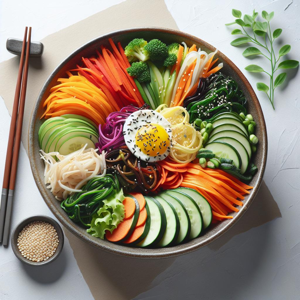 Bibimbap Delight: Savoring Korea's Vibrant Veggie Harmony