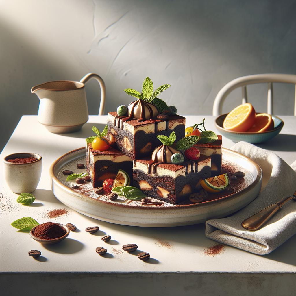 Decadent Tiramisu Brownies: Coffee-Mascarpone Bliss