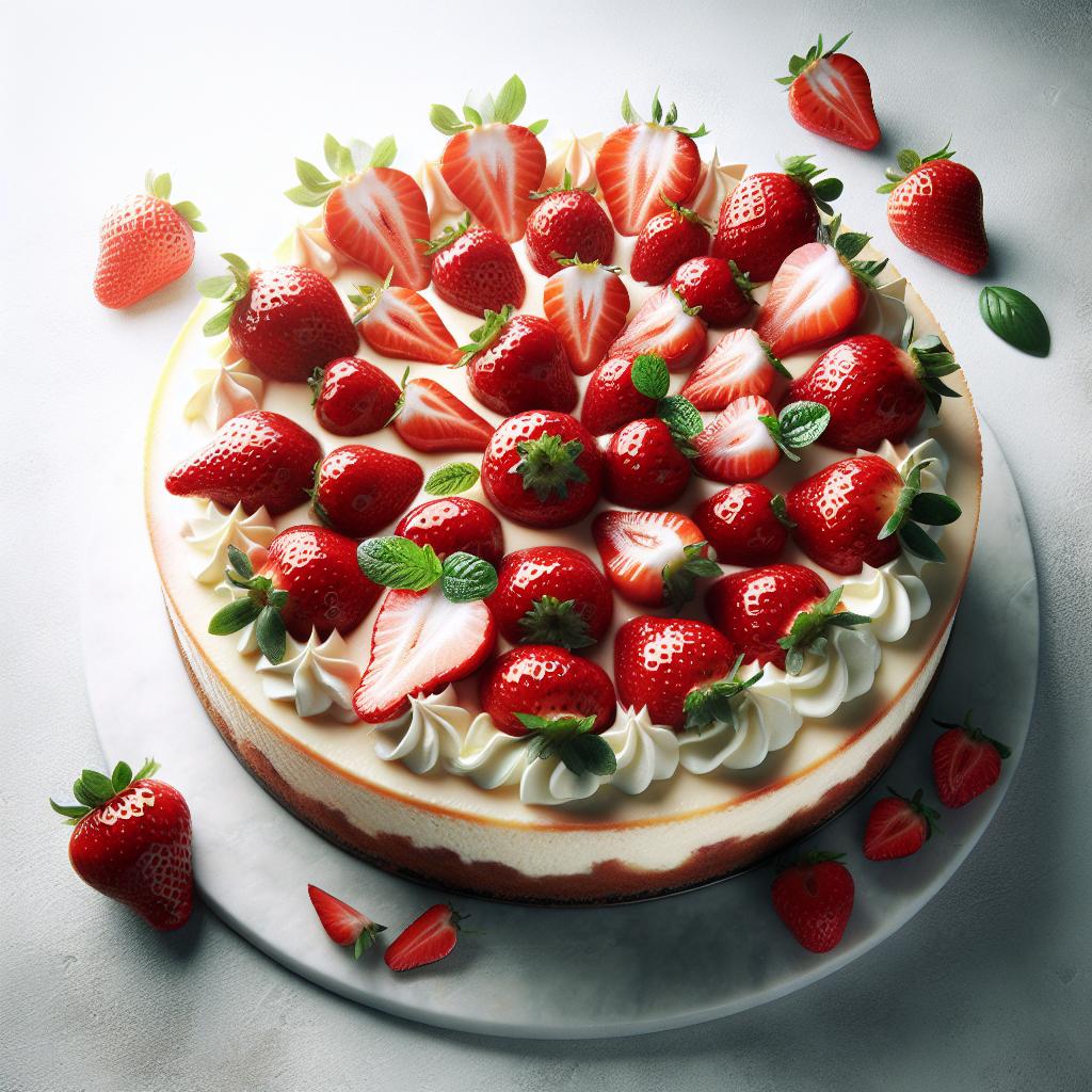 No-Bake Strawberry Cheesecake: Creamy Joy Ready Fast