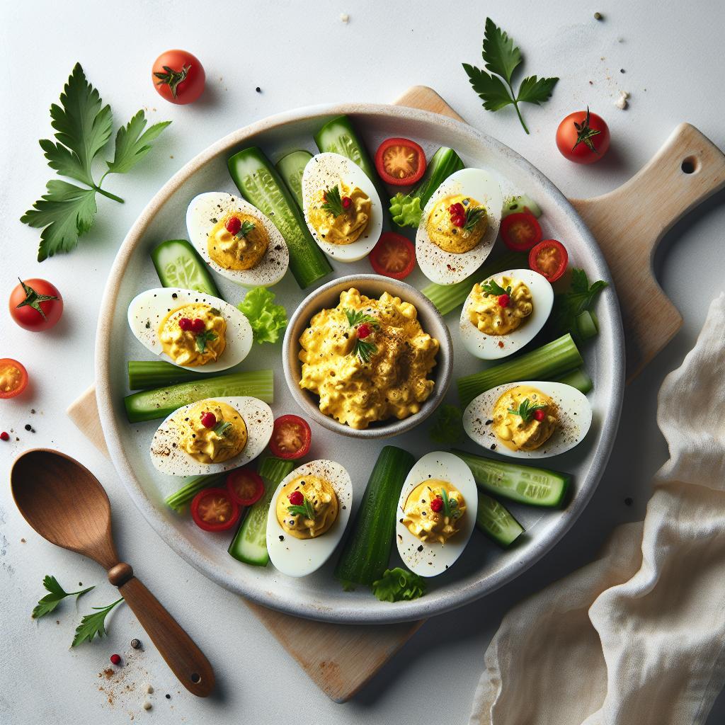 Deviled Eggs Delight: Classic Recipe Meets Bold Twists