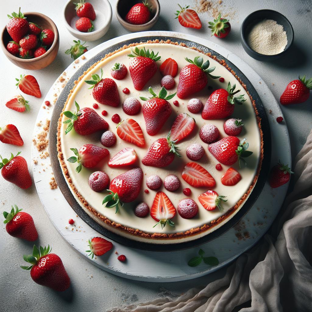 No-Bake Strawberry Cheesecake: Creamy Joy Ready Fast
