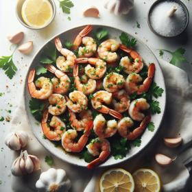 Savor Health: Flavor-Packed Garlic Shrimp Made Simple