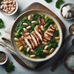 Hearty White Bean & Kale Soup: Tender Chicken Bliss Unveiled