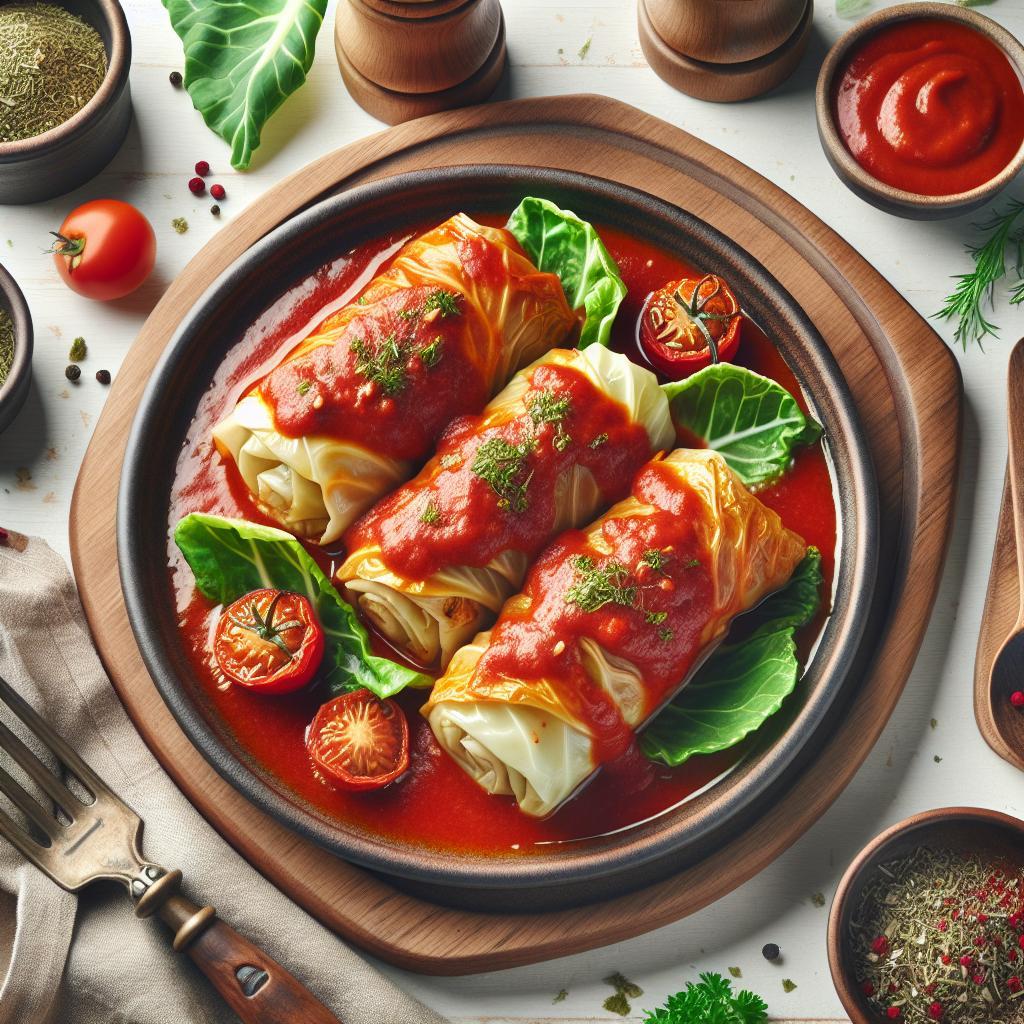 Incredible Stuffed Cabbage Rolls Wrapped in Tangy Tomato