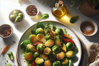 Golden Crispy Brussels Sprouts: A Flavor-Packed Delight