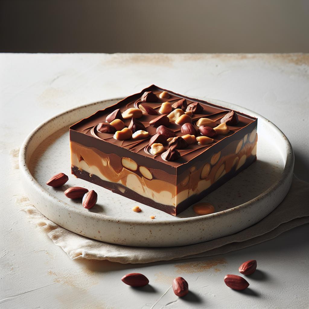 Indulge in the Ultimate Layered Chocolate & Peanut Butter Fudge