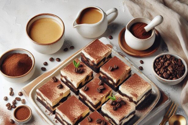 Indulgent Tiramisu Brownies with Creamy Coffee-Mascarpone