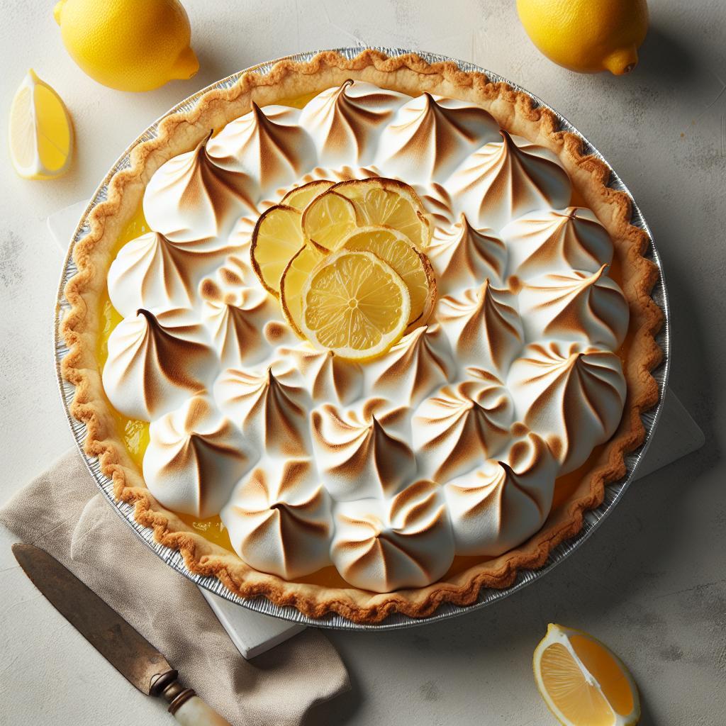 Lemon Meringue Pie Magic: Crafting Zesty Dessert Bliss