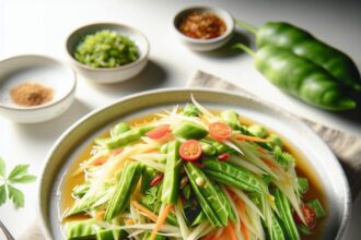 Thai Green Papaya Salad: Asia’s Zesty Culinary Treasure