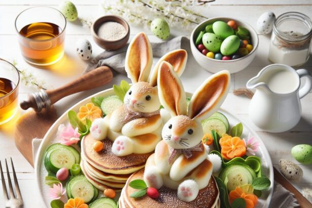 Fluffy Easter Bunny Pancakes: A Delightful Spring Breakfast