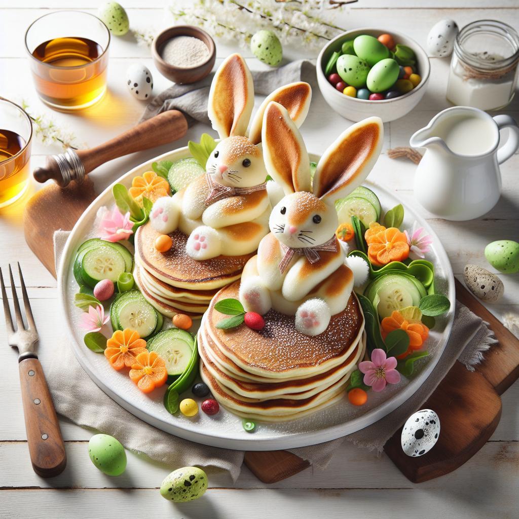 Fluffy Easter Bunny Pancakes: A Delightful Spring Breakfast