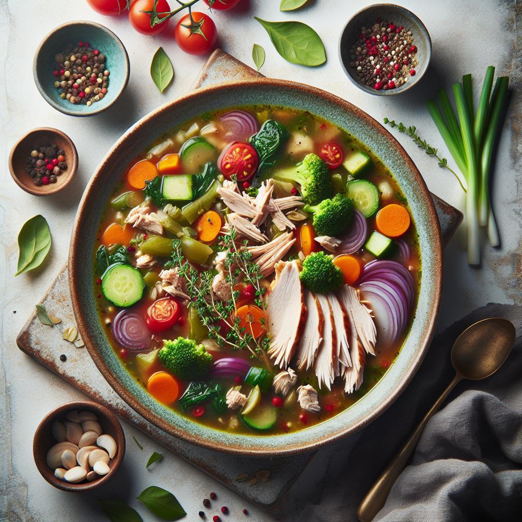 Hearty Turkey and Vegetable Soup: A Nutritious Delight