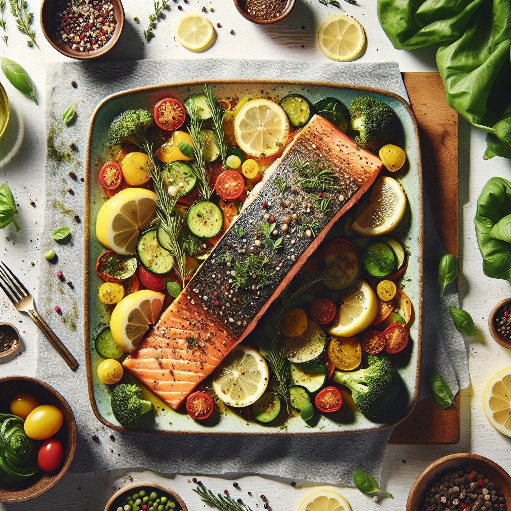 Herb-Infused Baked Salmon: A Flavorful, Healthy Delight