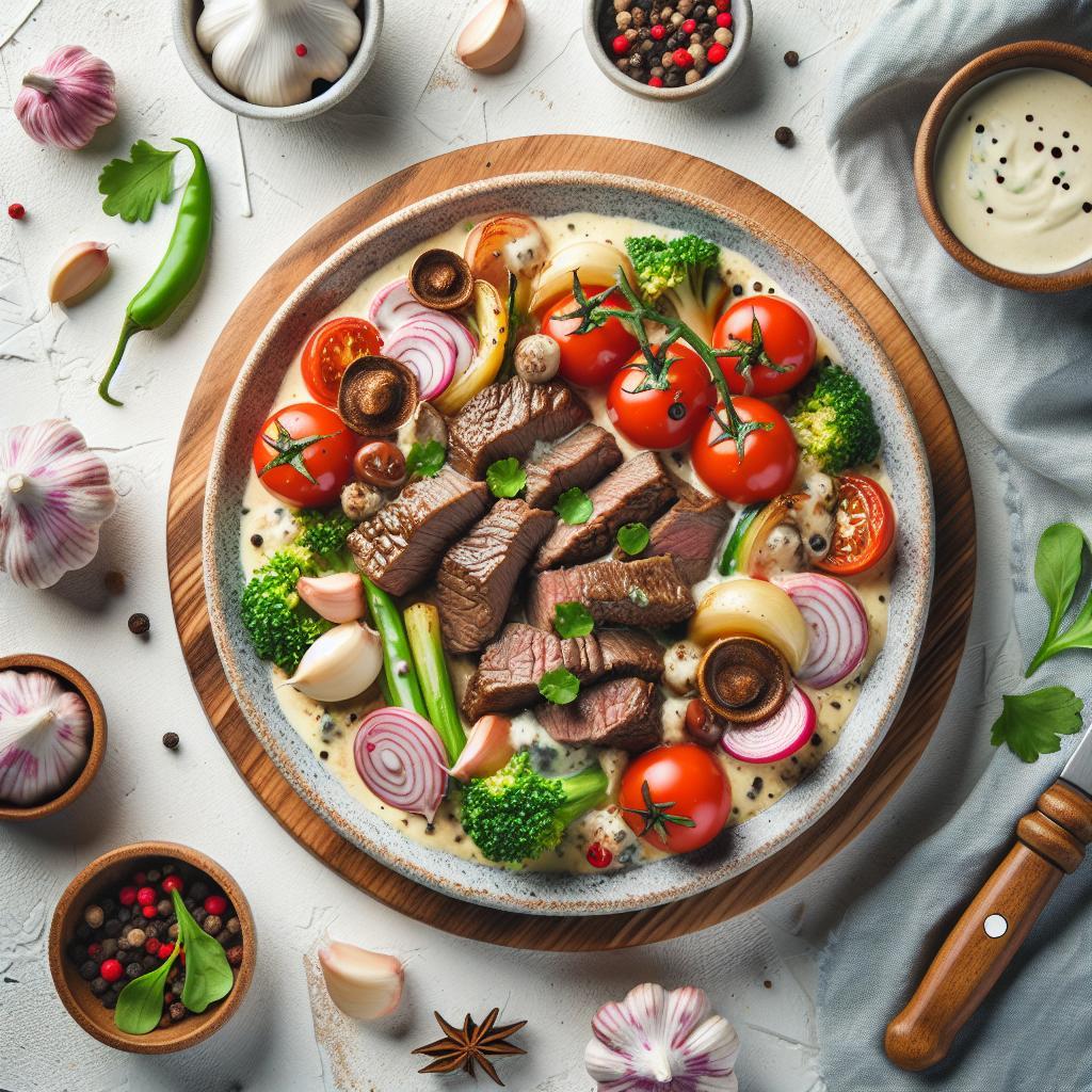 Savor the Flavor: Creamy Garlic Beef Recipe Unveiled