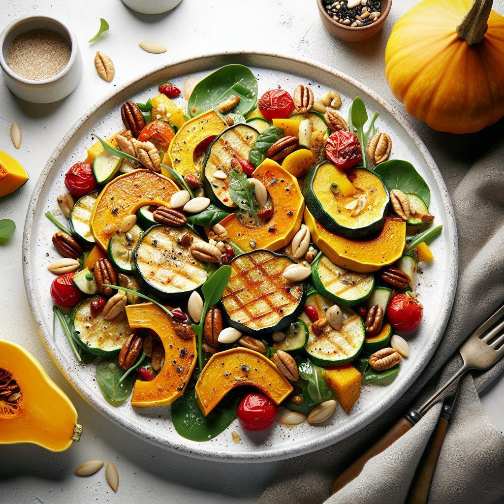 Savory Roasted Squash Salad: A Fall Flavor Feast