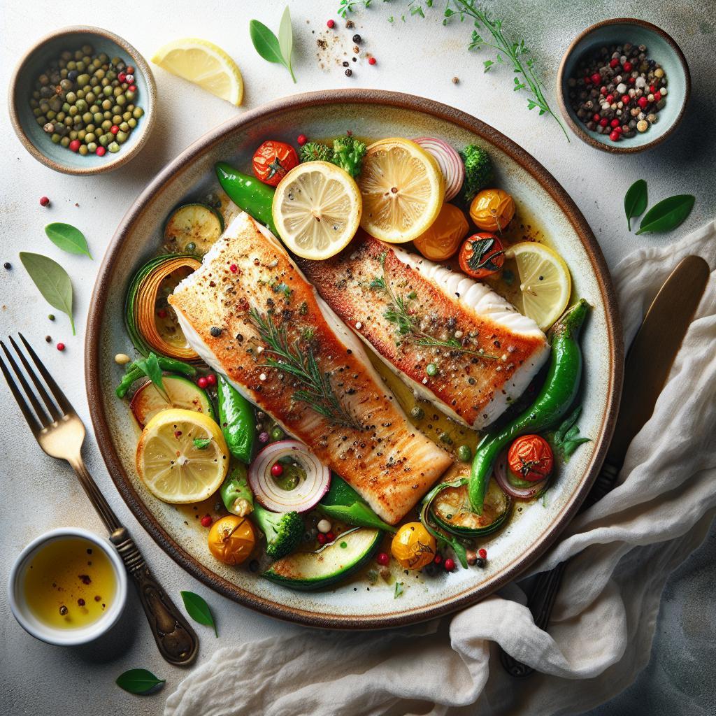 Flavorful Baked Fish Fillets: A Healthy, Easy Delight