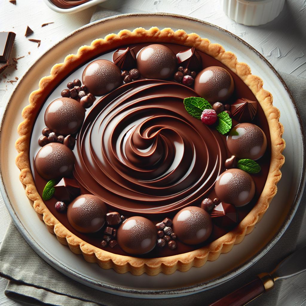 Indulgent Chocolate Ganache Tart: Silky, Rich, Irresistible