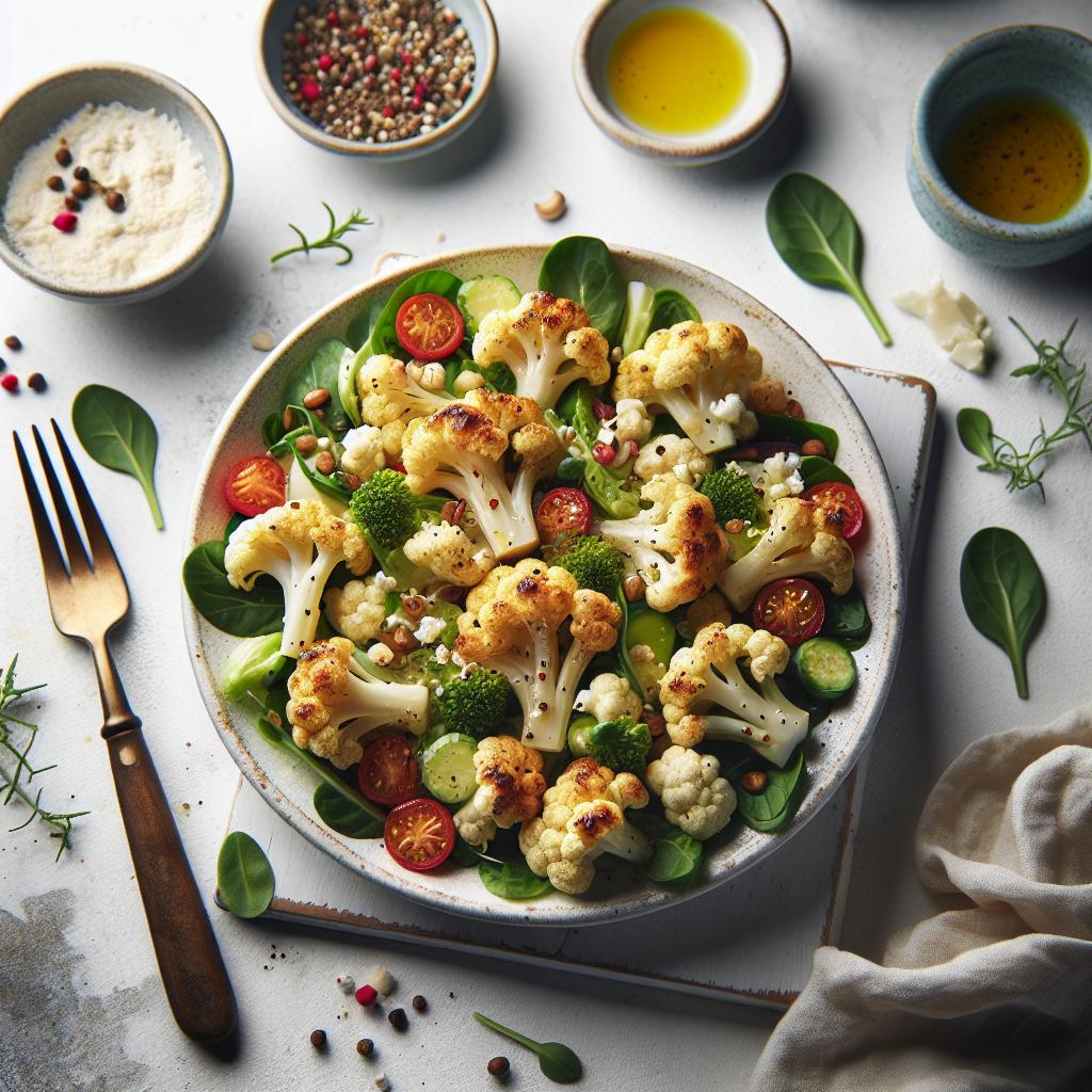 Roasted Cauliflower Salad: A Flavorful Twist on Greens