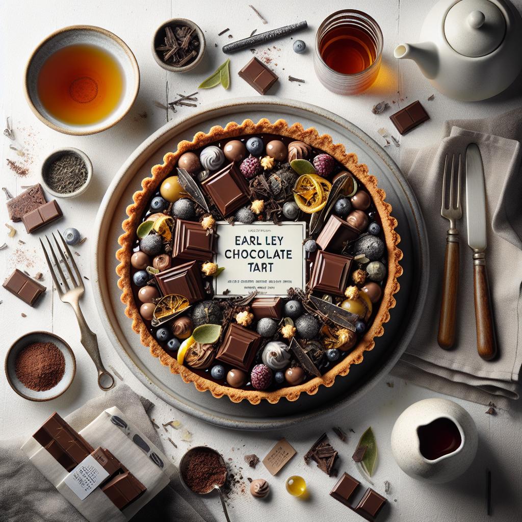 Earl Grey Chocolate Tart: A Luxurious Blend of Bold Flavors