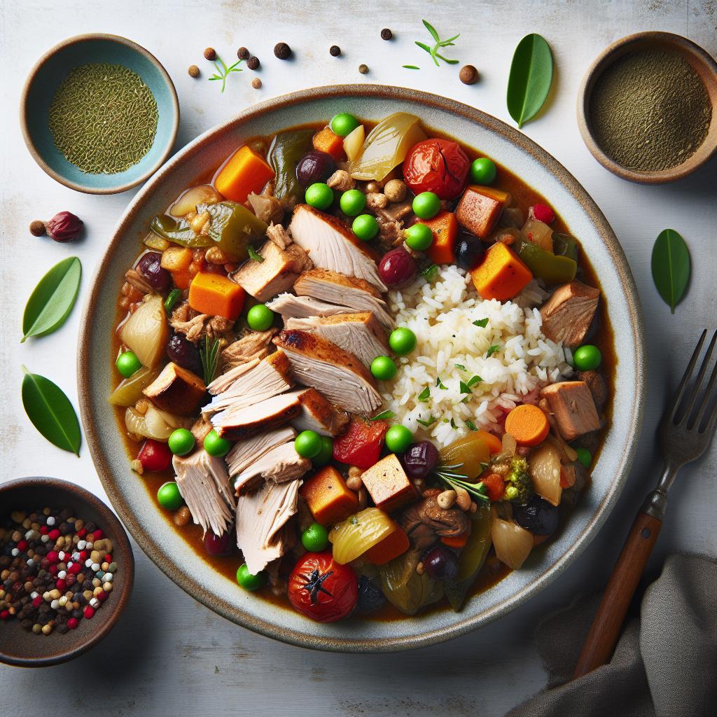 Hearty Turkey and Rice Stew: Comfort in Every Spoonful