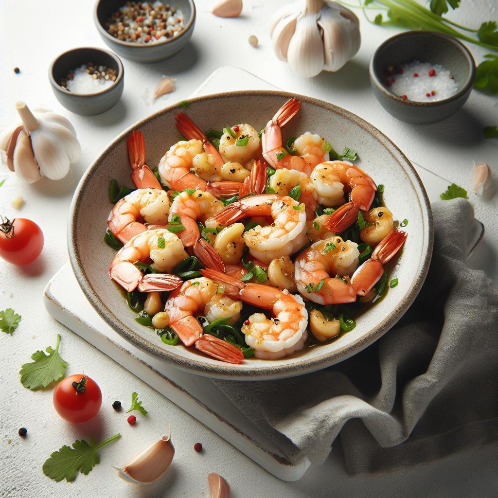 Savor Health: Flavorful Garlic Shrimp Made Simple and Fast