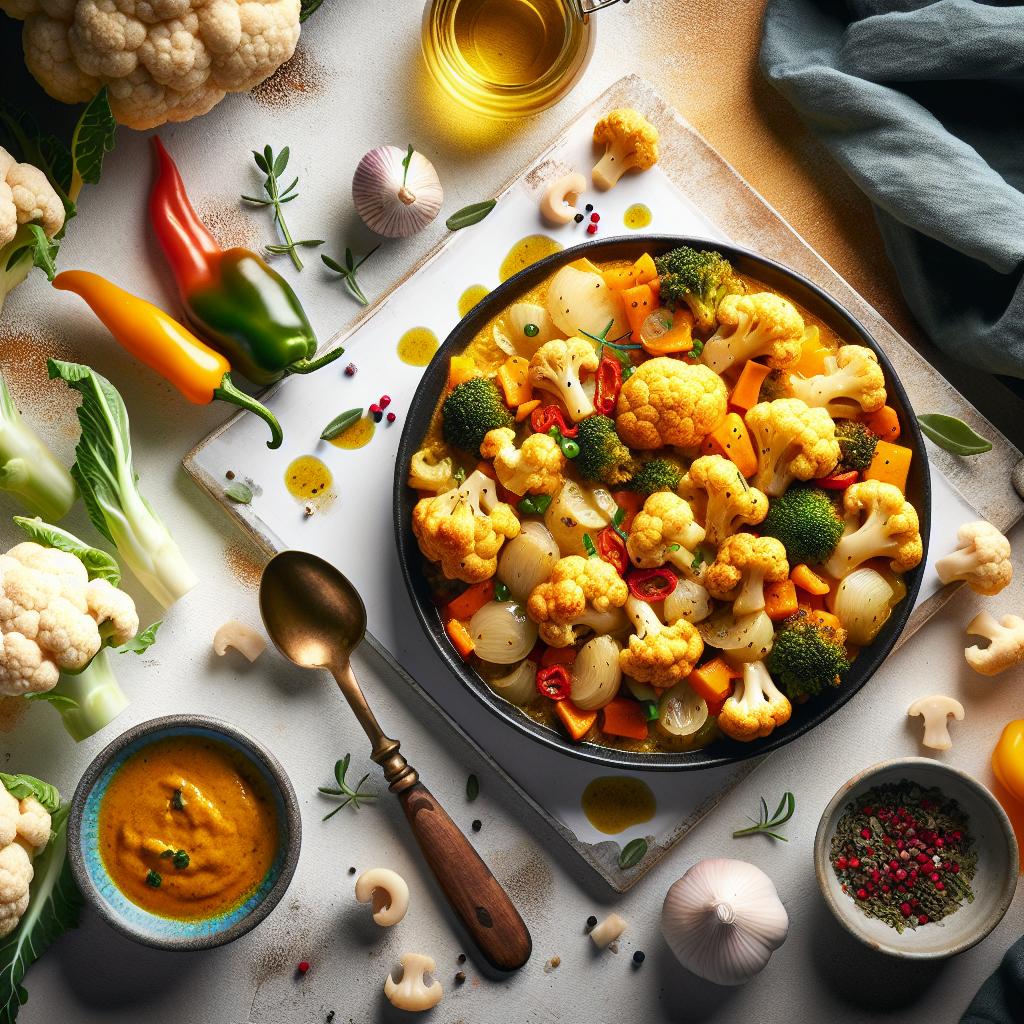 Golden Bliss: The Ultimate Roasted Cauliflower Stew Recipe
