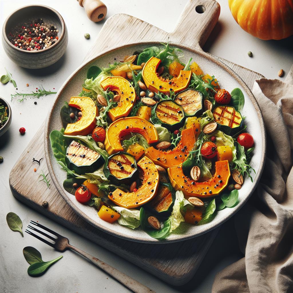 Savory Roasted Squash Salad: A Fall Flavor Feast