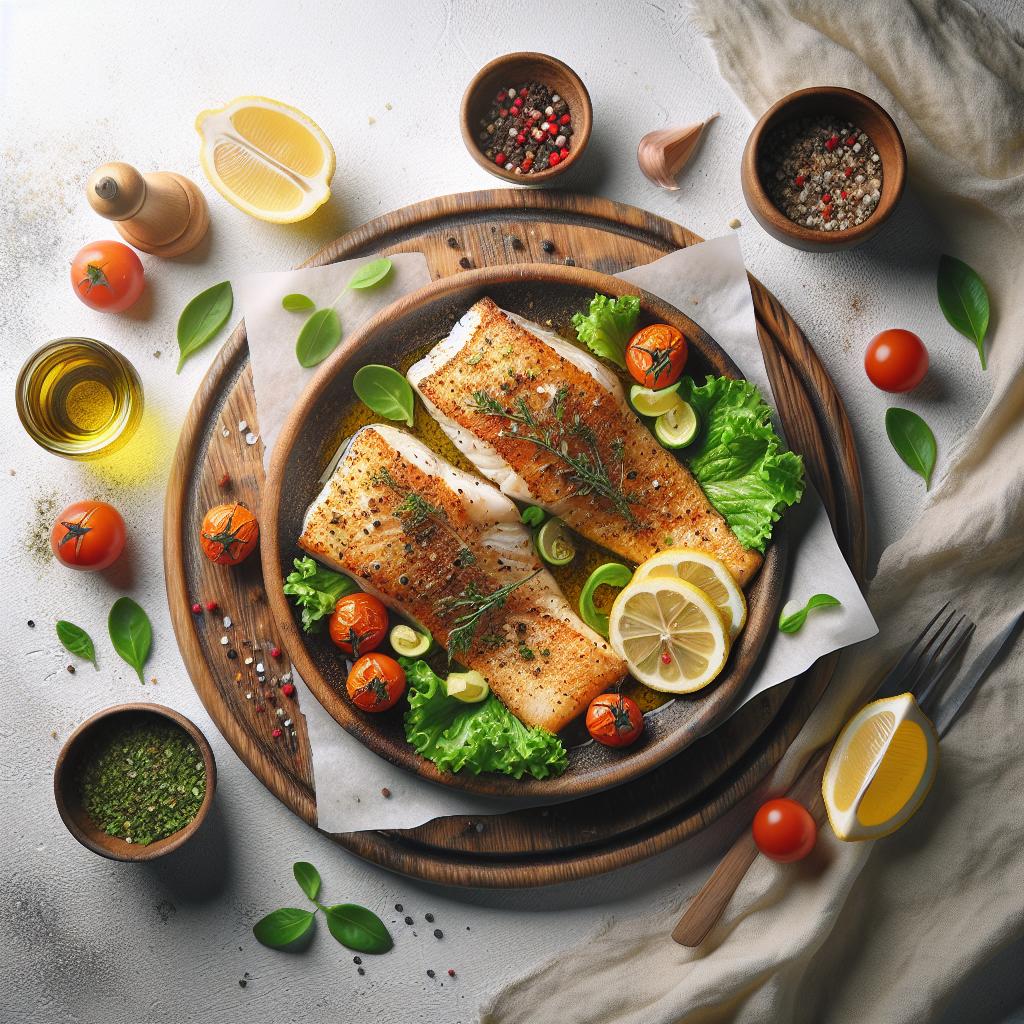 Flavorful Baked Fish Fillets: A Healthy, Easy Delight