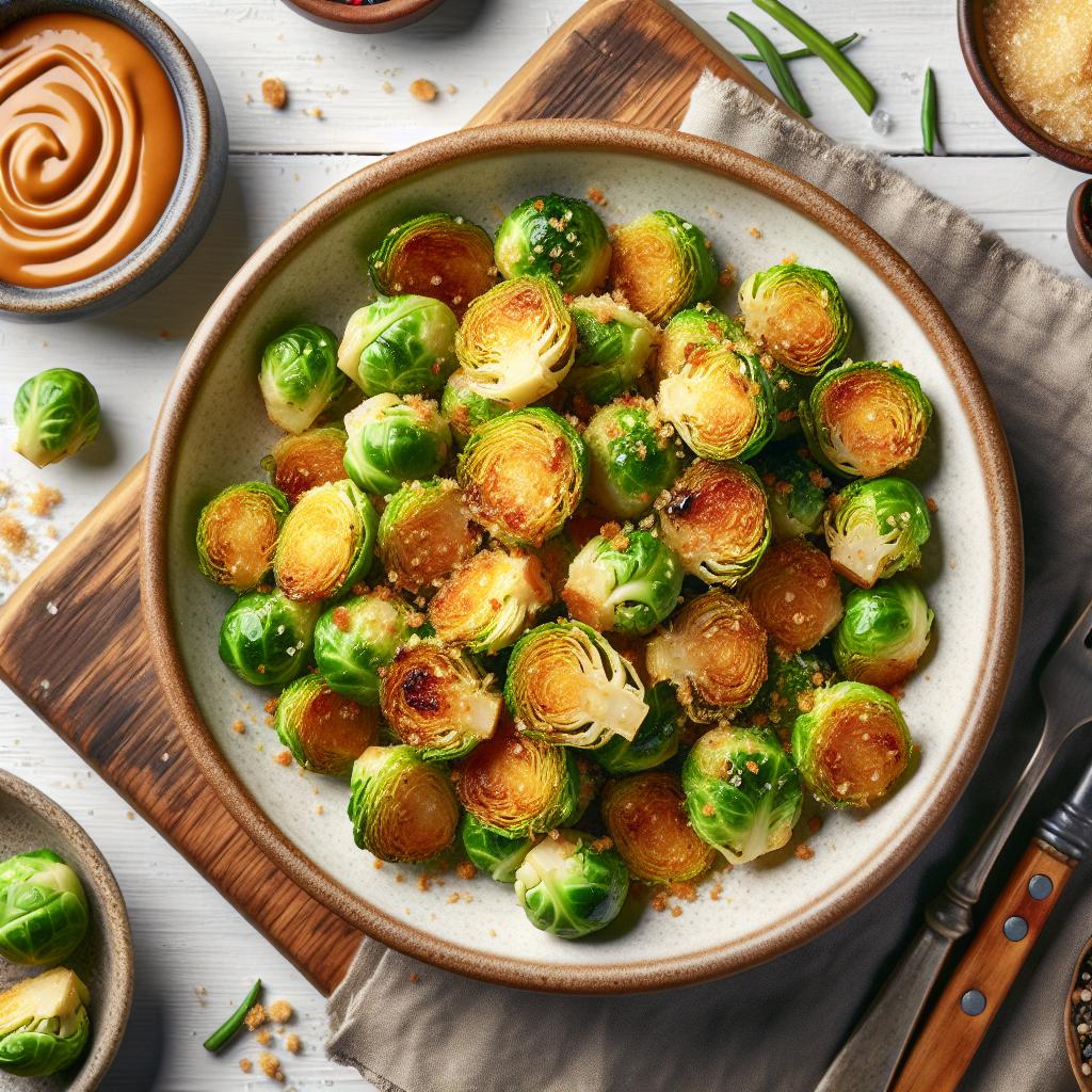 Golden Crispy Brussels Sprouts: A Flavor-Packed Delight