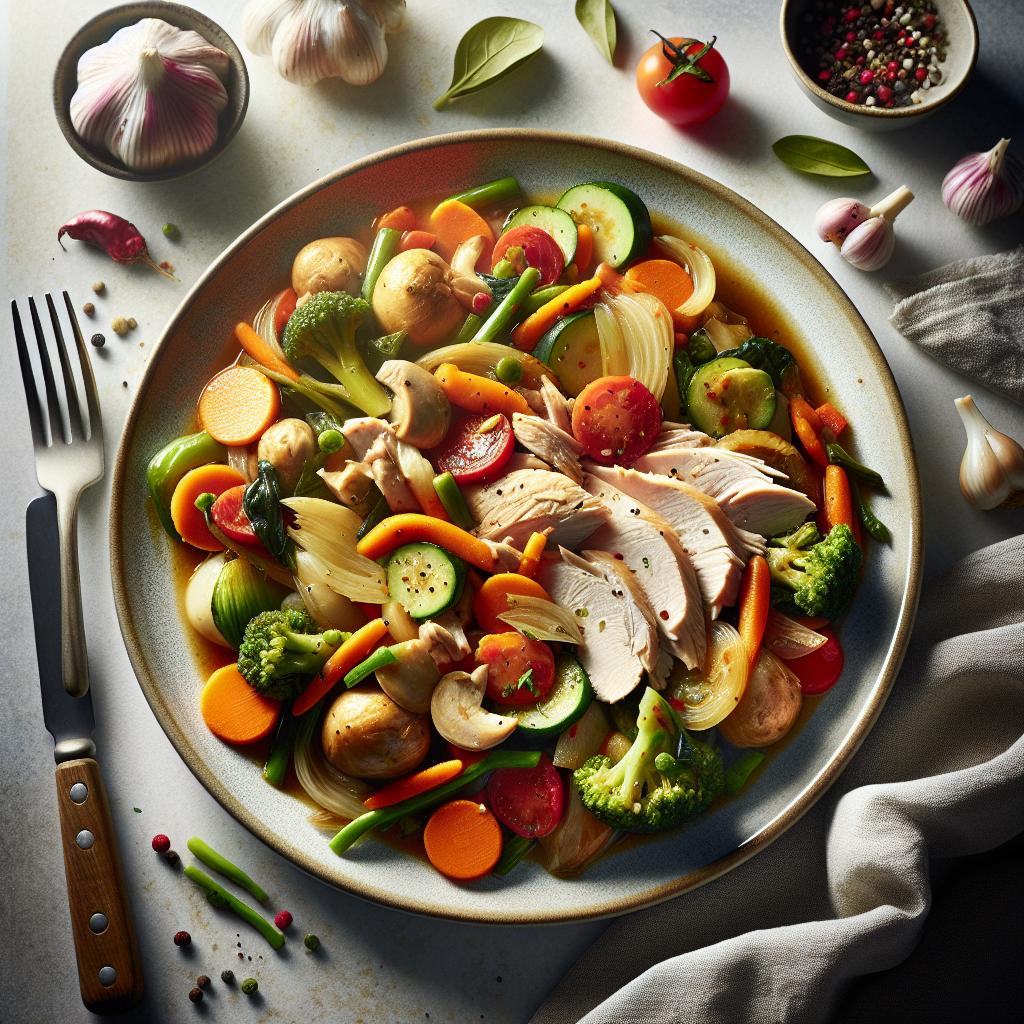 Hearty Turkey and Vegetable Stew: A Nutritious Comfort Bowl
