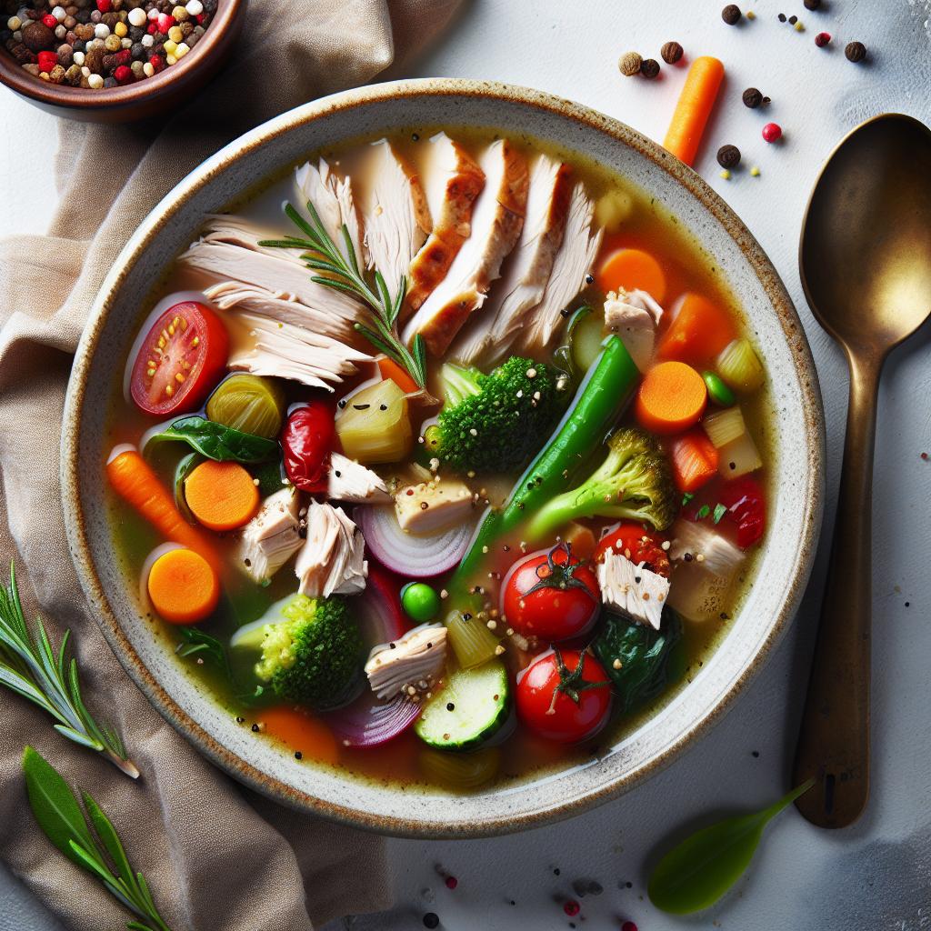 Hearty Turkey and Vegetable Soup: A Nutritious Delight
