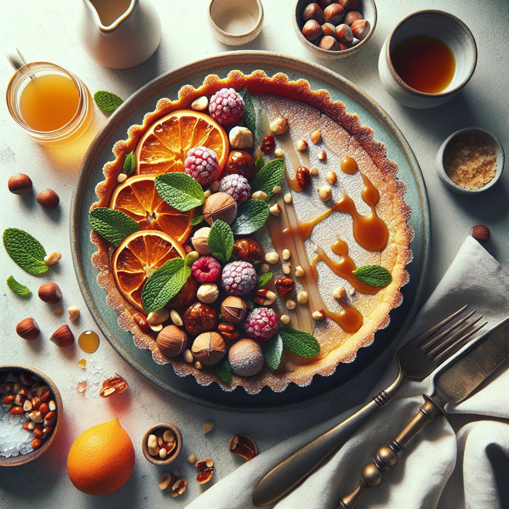 Decadent Maple & Roasted Hazelnut Tart: A Sweet Symphony