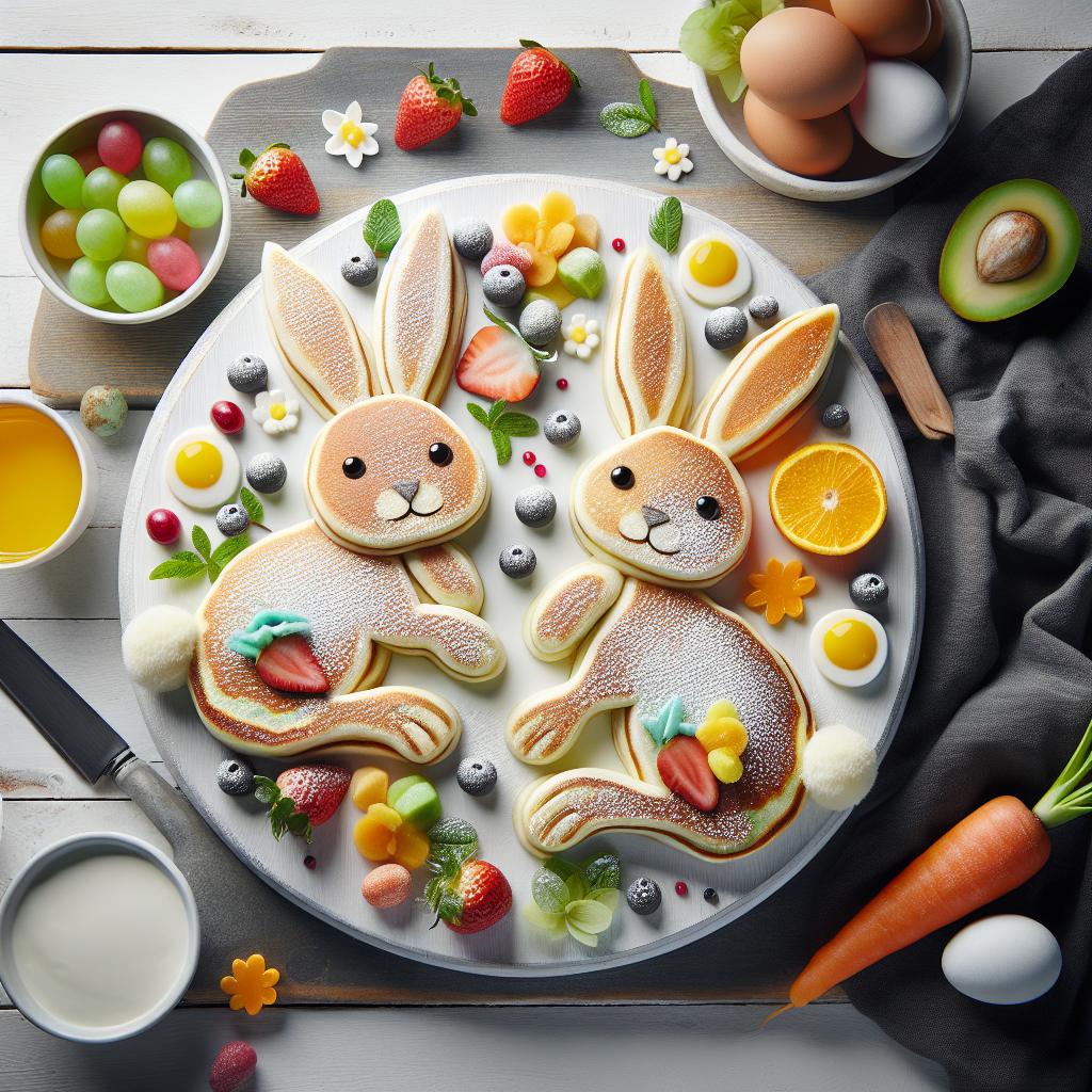 Fluffy Easter Bunny Pancakes: A Delightful Spring Breakfast