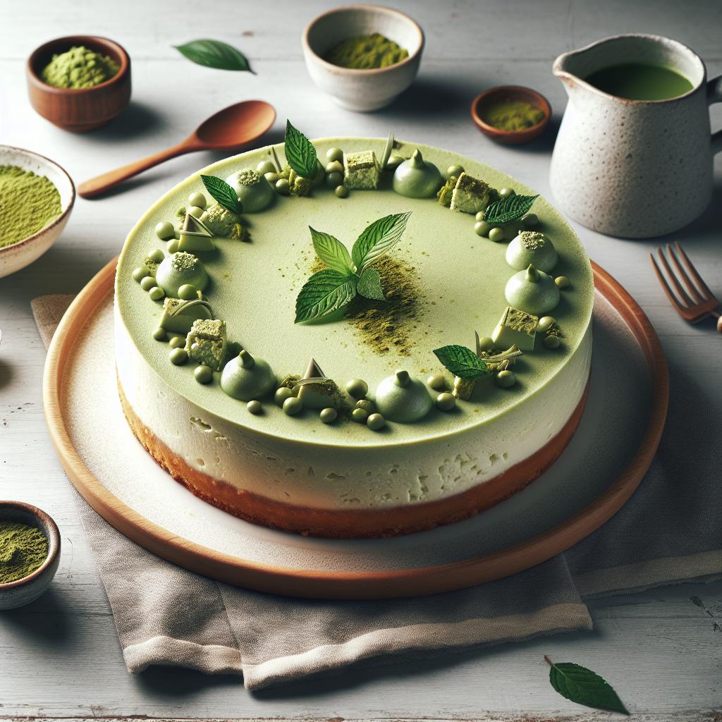 Savor the Magic: Crafting Creamy Matcha Cheesecake Bliss