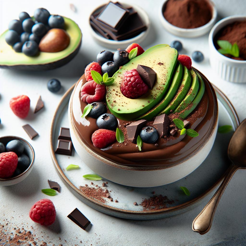 Indulgent Vegan & Paleo Chocolate Avocado Mousse Recipe