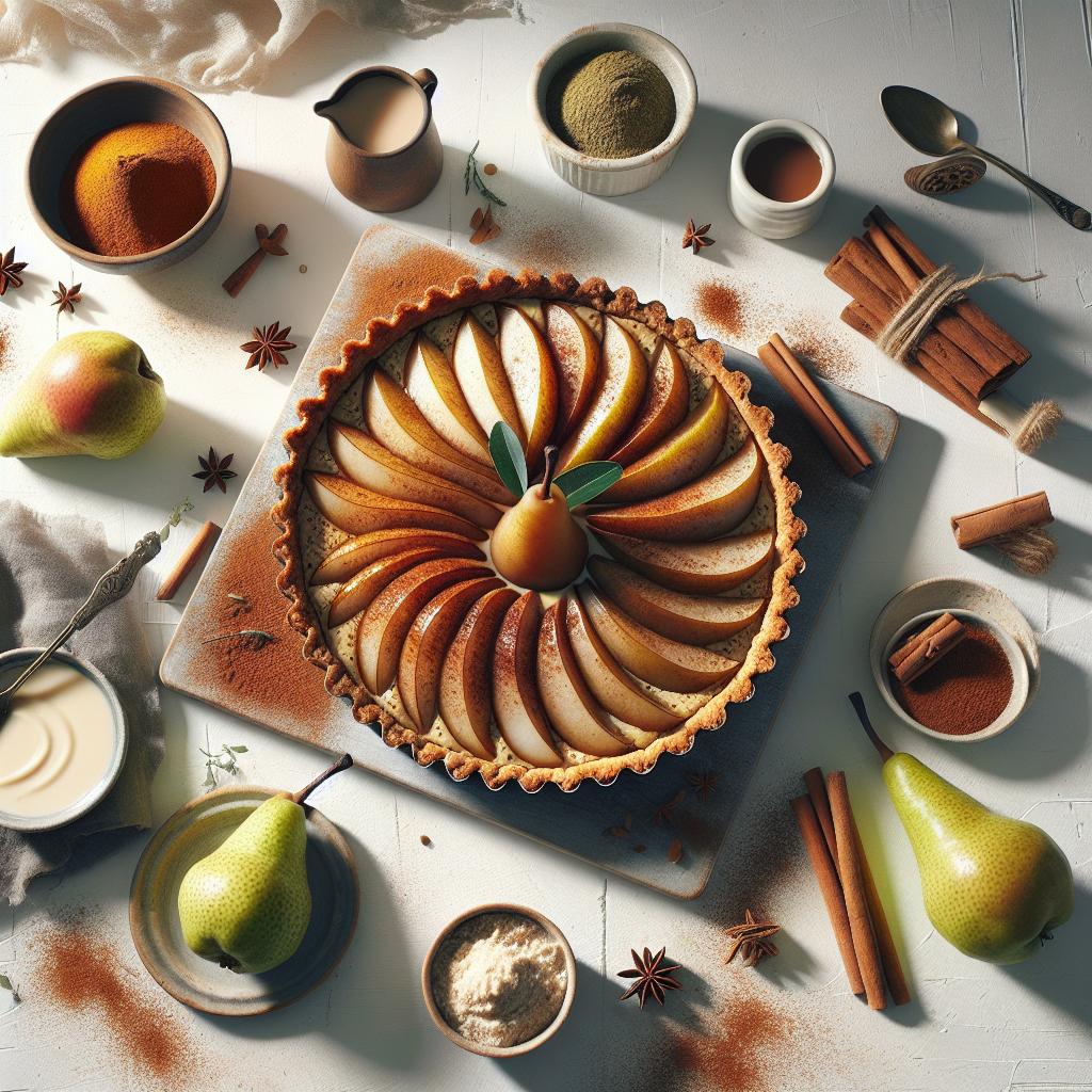 Chai-Spiced Pear Tart: A Cozy Classic Dessert Reinvented